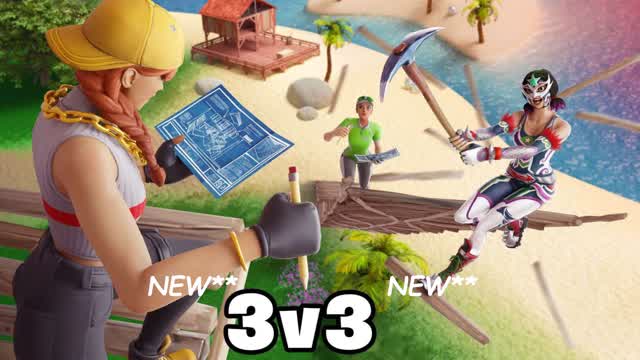 SPEED REALISTICS [3v3] — Fortnite Creative map cover art