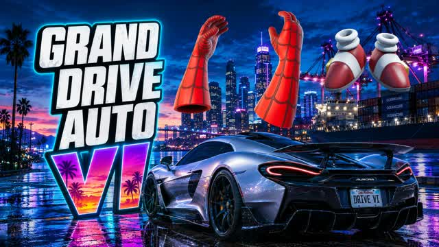 {}{}[] GRAND DRIVE AUTO GDA VI [][{}{}{} — Fortnite Creative map