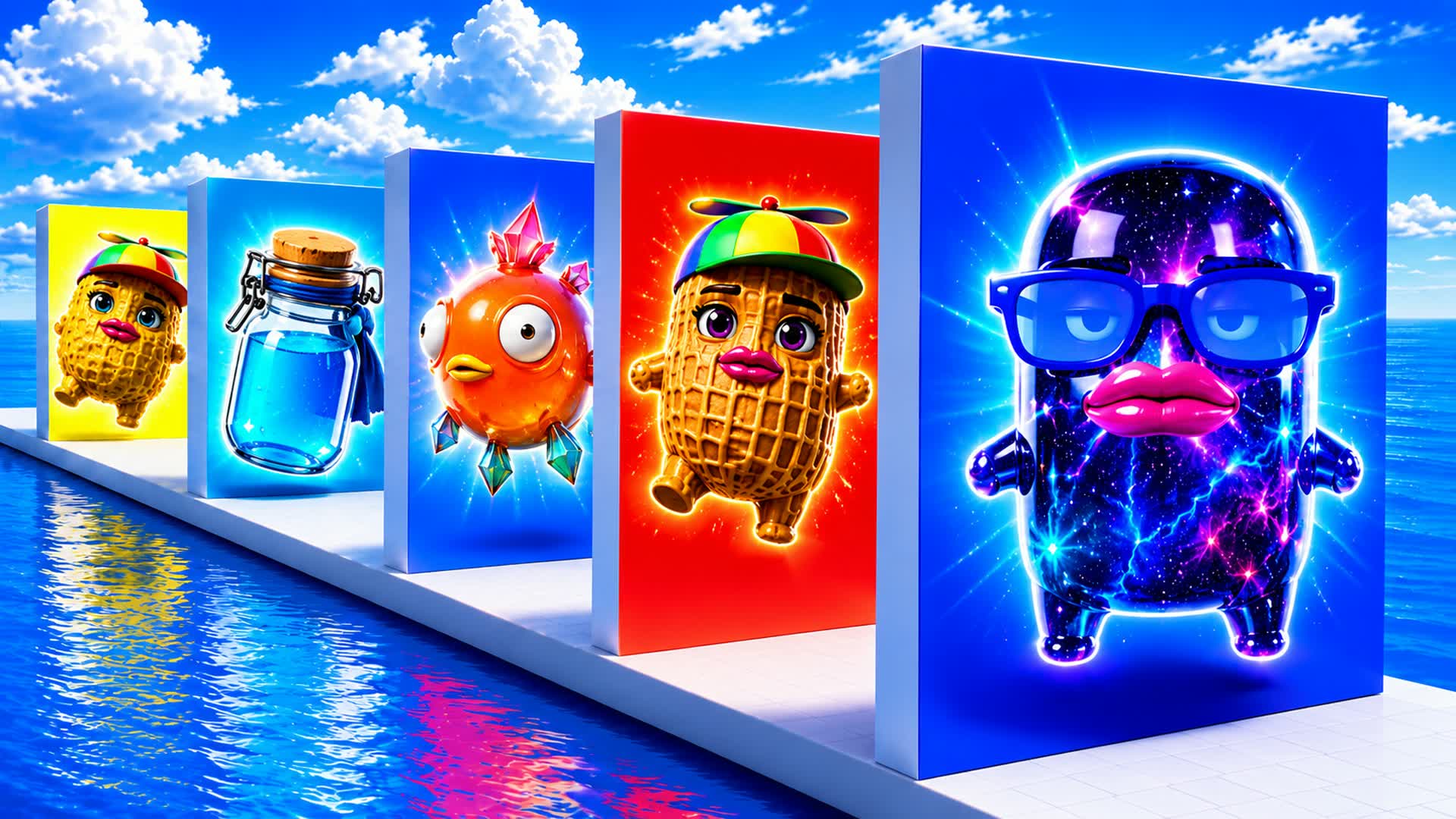GUESS LOGO SPRITES — Fortnite Creative map