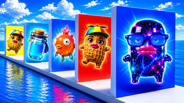 GUESS LOGO SPRITES — Fortnite Creative map cover art