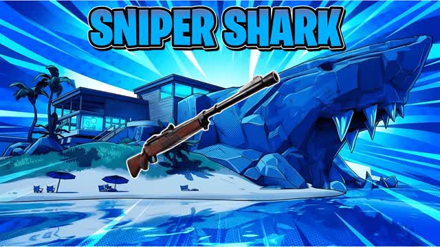 🎯SNIPER ONE SHOT IN SHARK⭐ — Fortnite Creative map