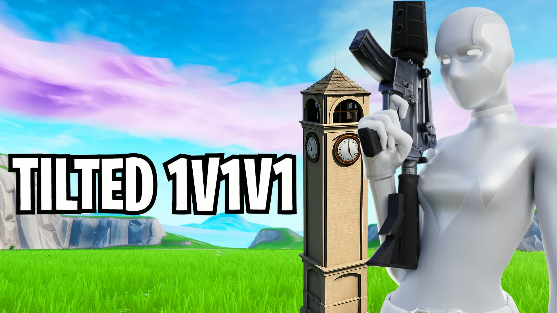 Tilted1v1v1برج — Fortnite Creative map