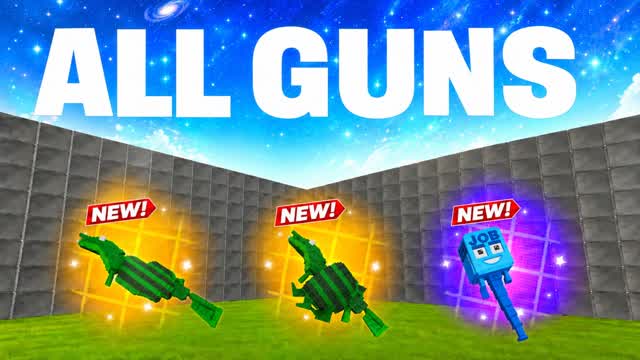 1V1 WITH EVERY GUN & VEHICLES — Fortnite Creative map