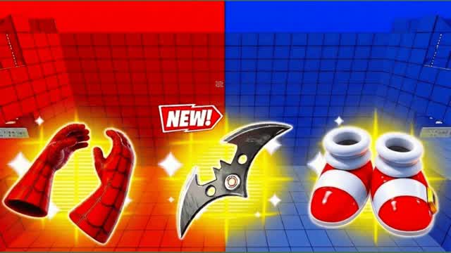 RED VS BLUE RVB PAST TENSE🔴🔵 — Fortnite Creative map