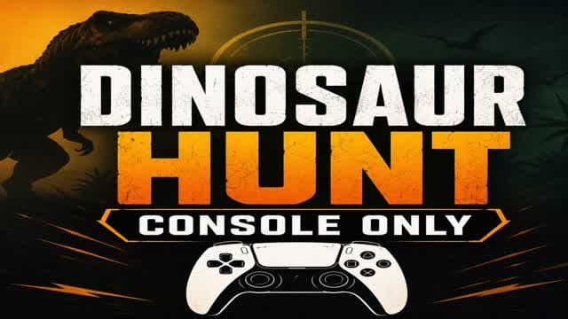 DINOSAUR HUNT console only — Fortnite Creative map