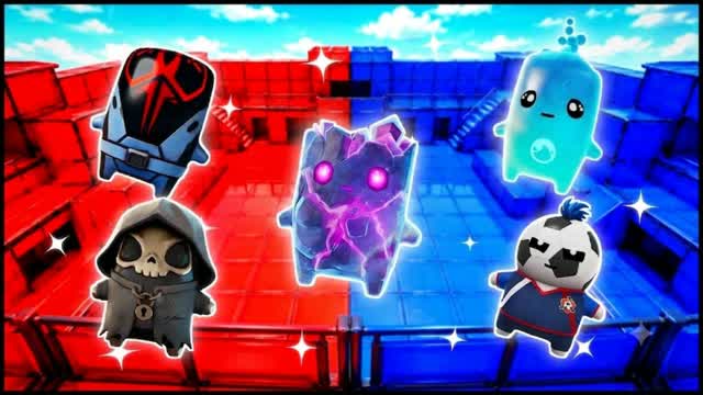 RED VS BLUE🔴🔵 UHM CLA — Fortnite Creative map
