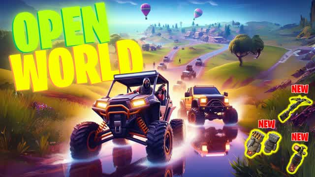 OPEN WORLD — Fortnite Creative map