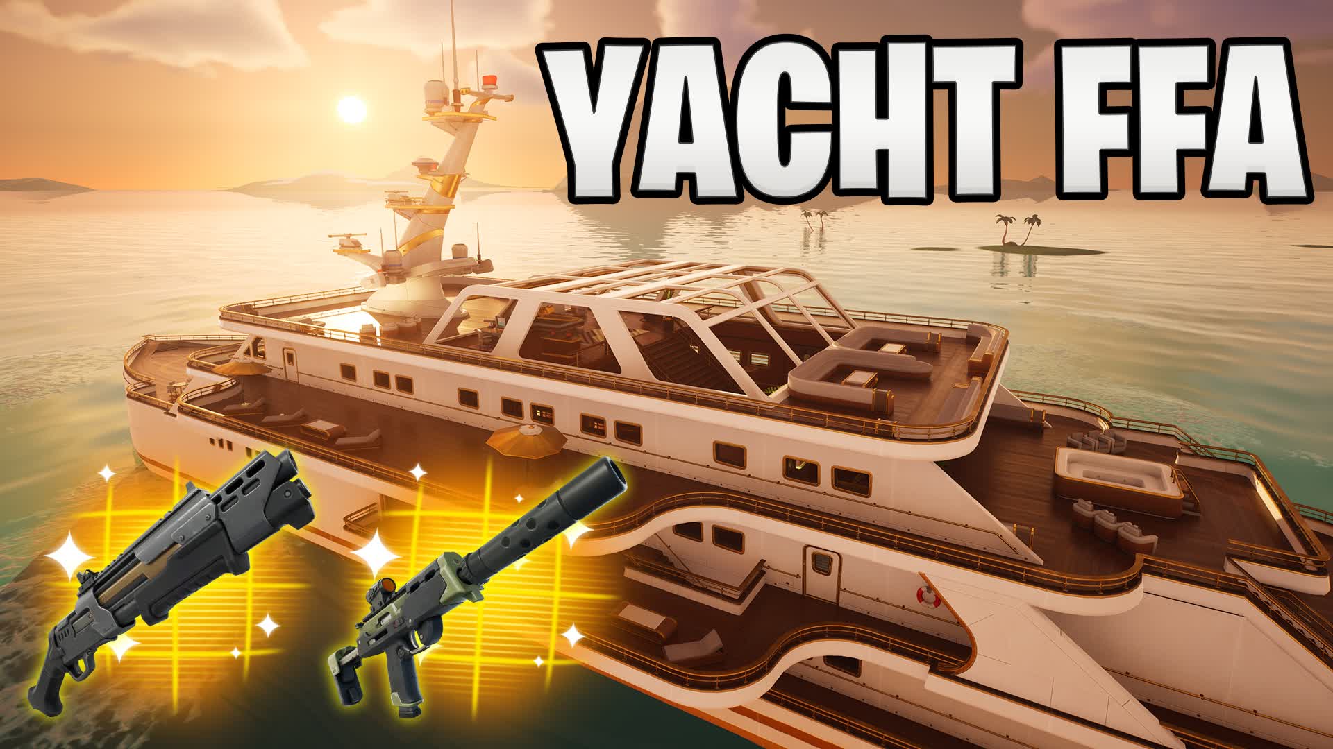 Yacht FFA — Fortnite Creative map