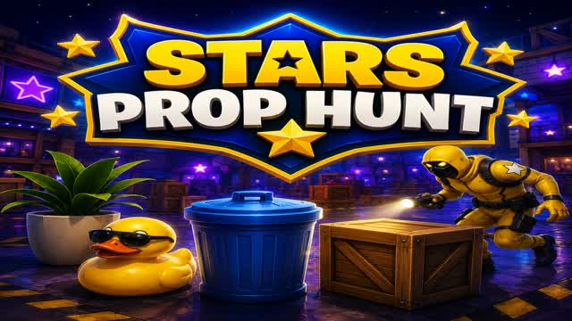 ⭐ STARS PROP HUNT ⭐ — Fortnite Creative map