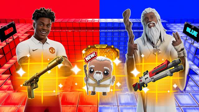 LA PEACE RED VB BLUE🔴🔵 — Fortnite Creative map