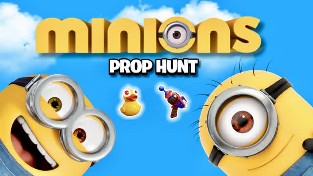 MINIONS PROP HUNT 🍌 — Fortnite Creative map cover art