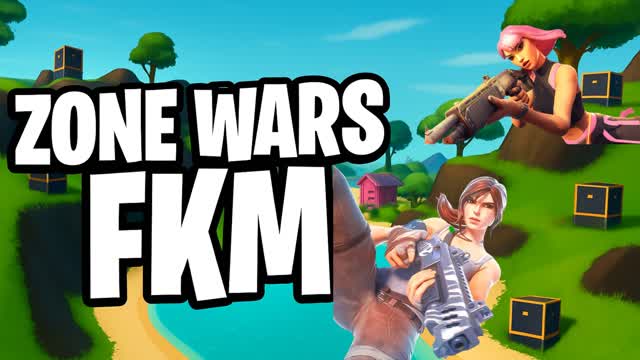 ZONE WARS FKM — Fortnite Creative map