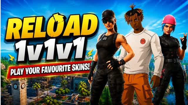 1V1V1 RELOAD ARENA — Fortnite Creative map
