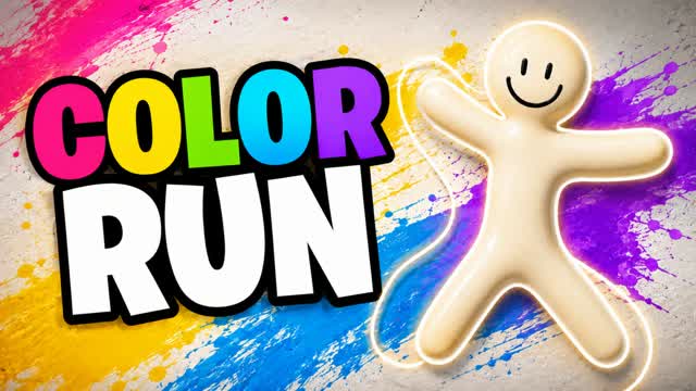 Chameleon Color Run — Fortnite Creative map