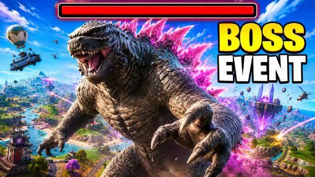 GODZILLA SURVIVAL — Fortnite Creative map