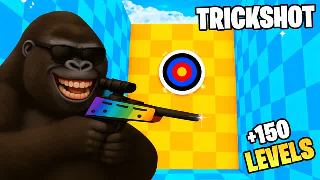 TRICKSHOT PARKOUR🎯 INSANE LEVELSCAT — Fortnite Creative map