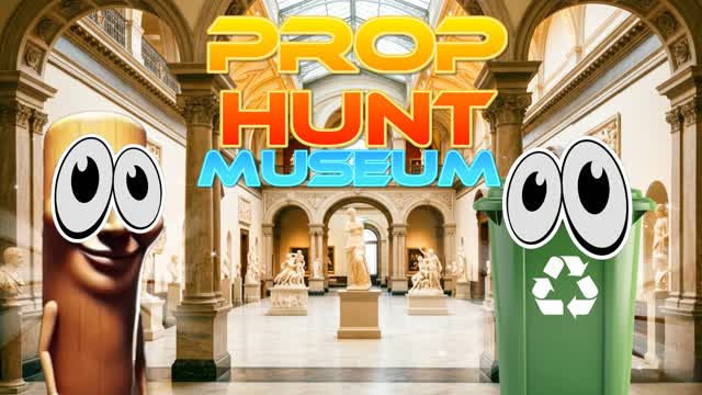 MUSEUM PROP HUNT — Fortnite Creative map cover art