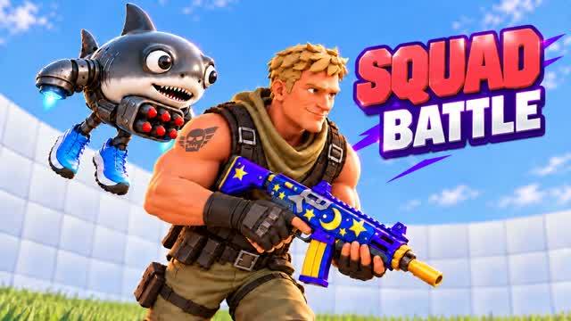 Steal the Star & 4v4 FFA With All Guns — Fortnite Creative map