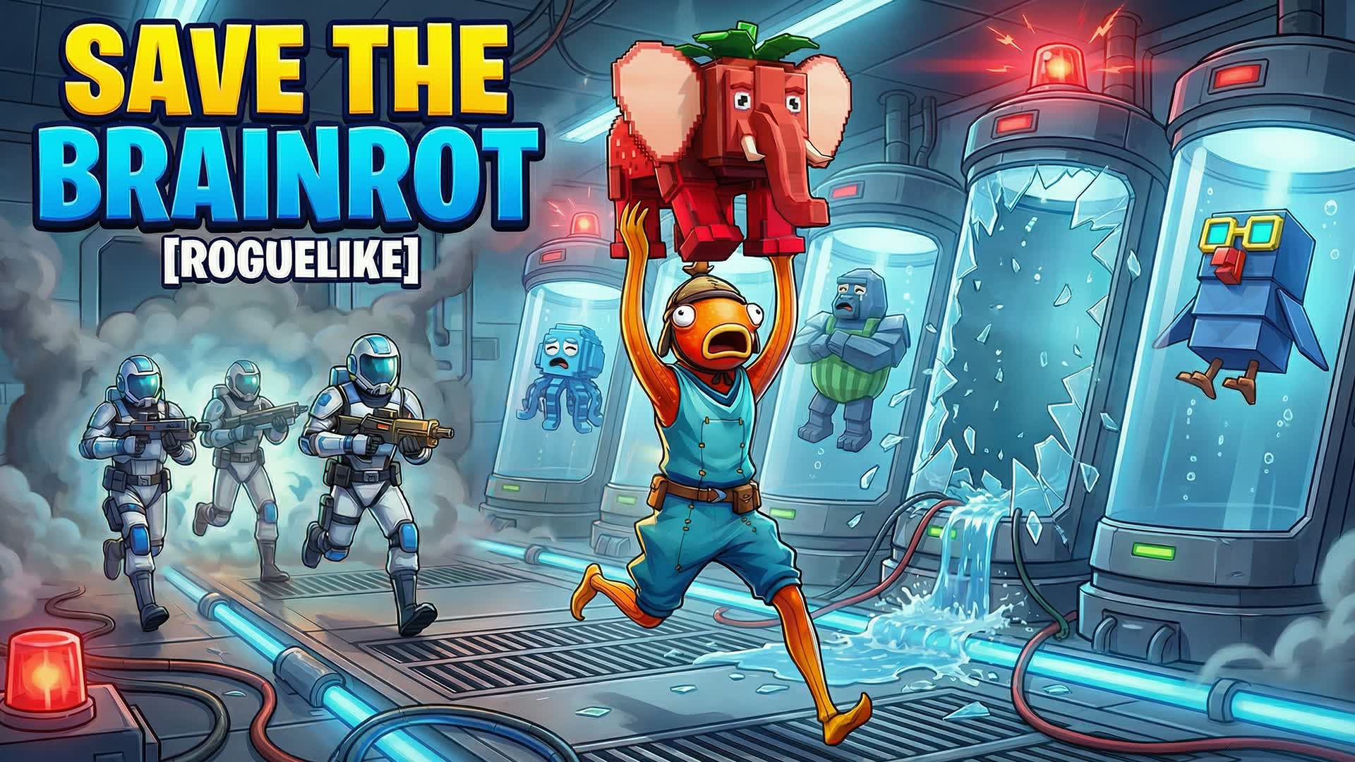 SAVE THE BRAINROT [ROGUELIKE] — Fortnite Creative map