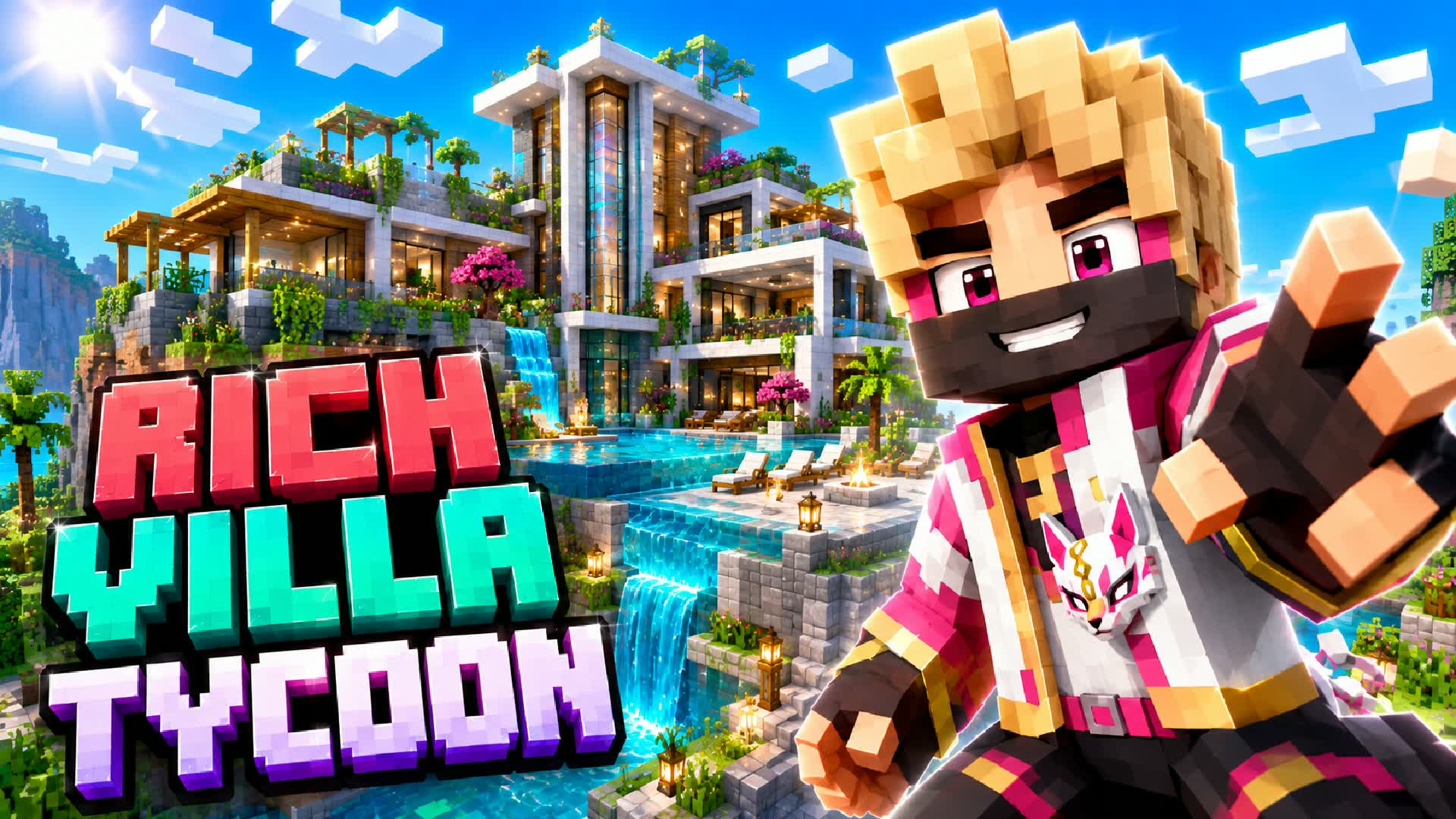 RICH VILLA TYCOON — Fortnite Creative map