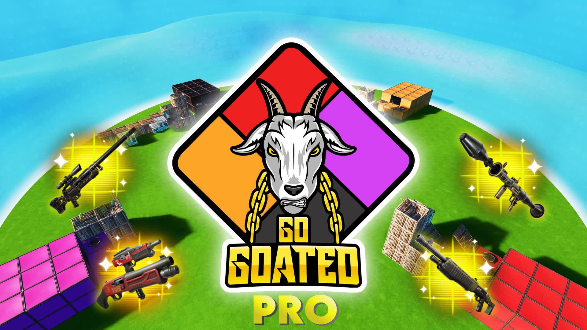 GO Pro GOATED! ZONE WARS — Fortnite Creative map