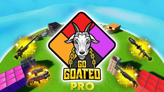 GO Pro GOATED! ZONE WARS — Fortnite Creative map cover art