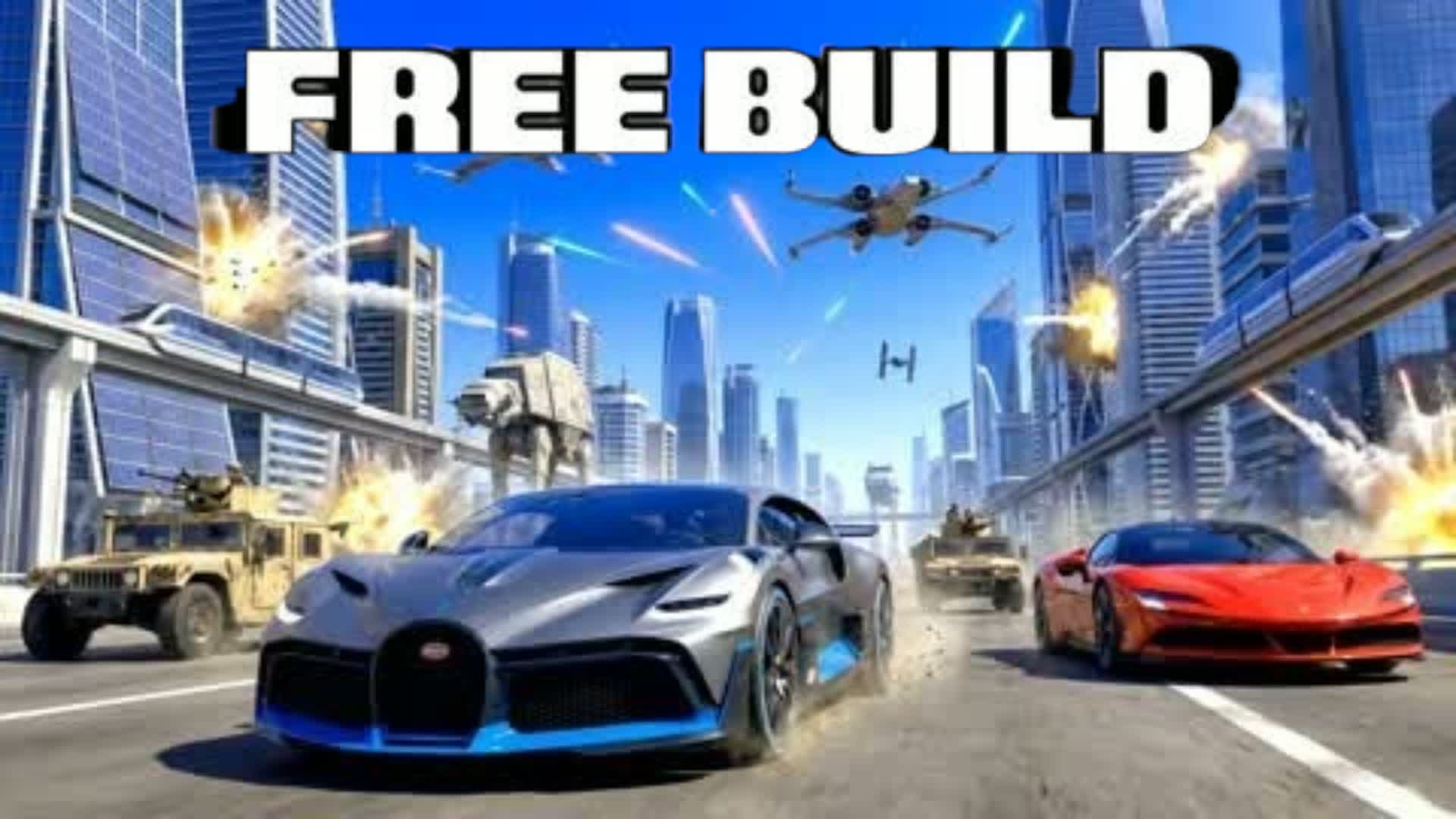FREE FOR ALL BUILDING 🌃 — Fortnite Creative map