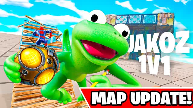 JAKOZ 1V1 (AIM & PIECE CONTROL PRACTICE) — Fortnite Creative map