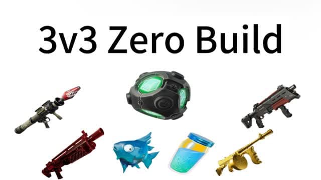3v3 Zero Build - OP LOOT — Fortnite Creative map