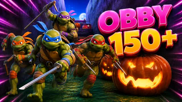 OBBY 150+ — Fortnite Creative map