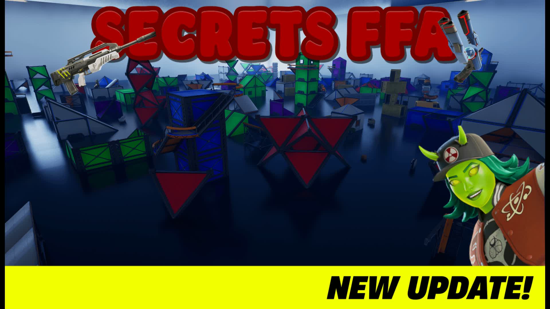 SECRETS FFA 1V1 — Fortnite Creative map