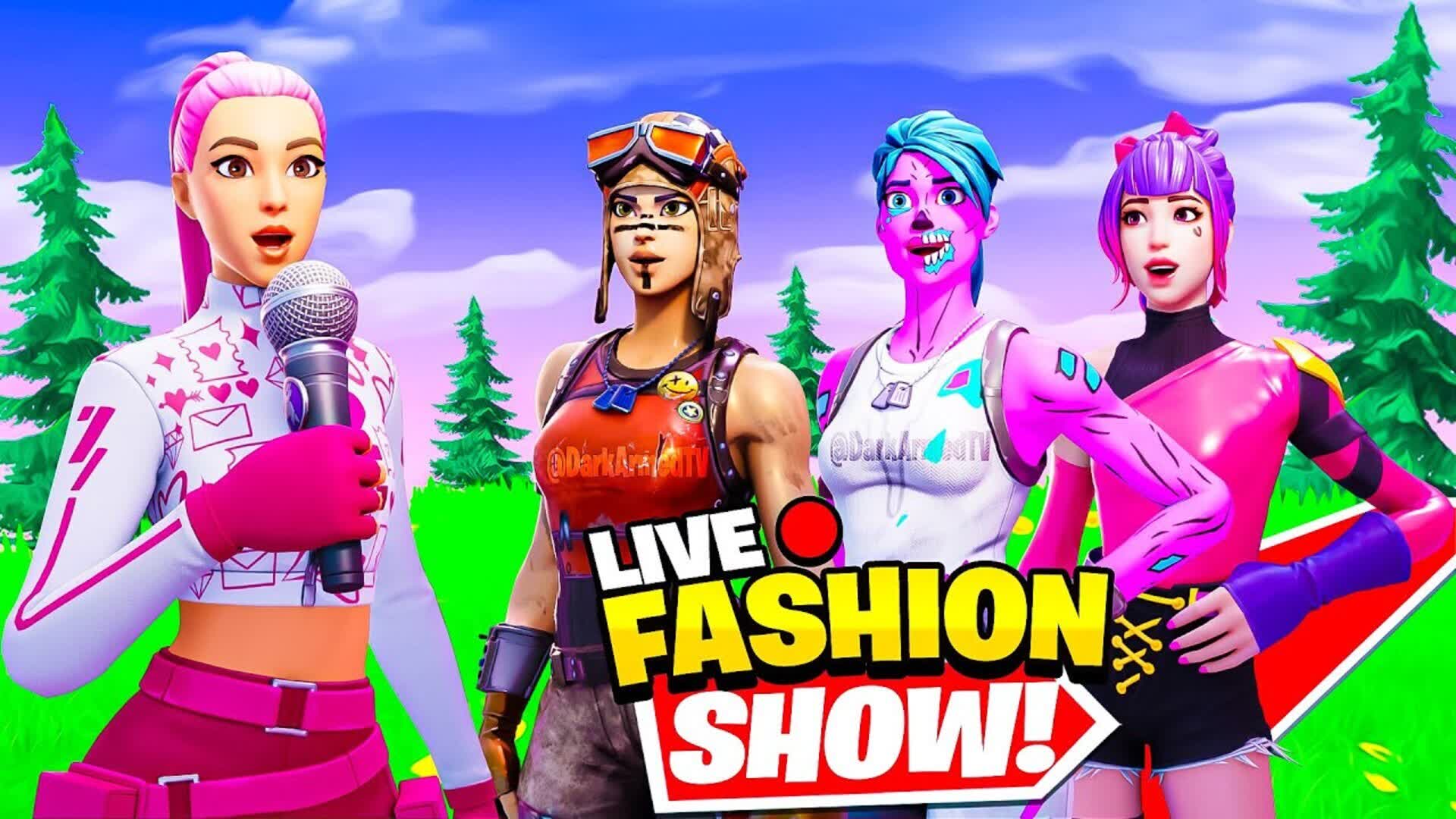 Highlight's Fashion Show — Fortnite Creative map