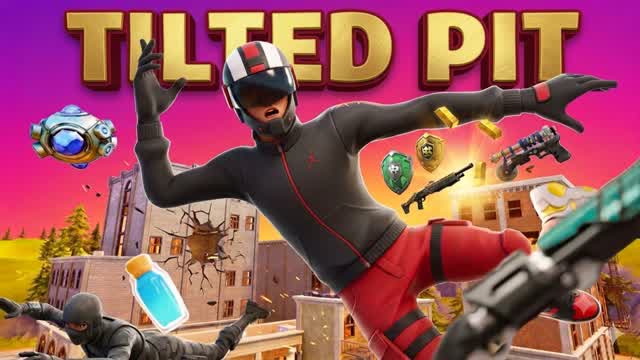 Taif Tilted Pit - Free For All — Fortnite Creative map cover art