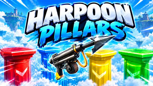 HARPOON PILLARS — Fortnite Creative map cover art