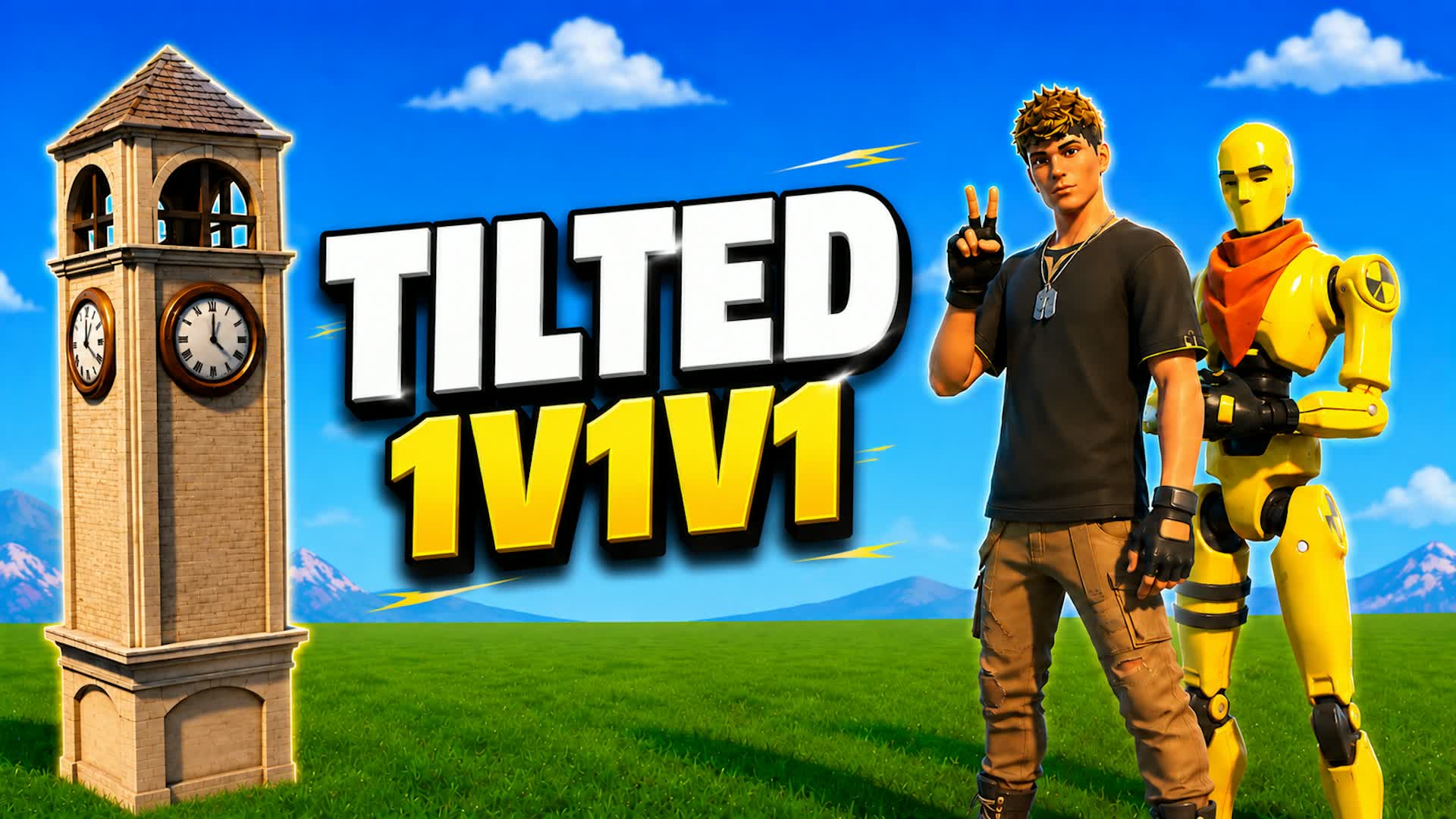 TILTED 1v1v1 — Fortnite Creative map