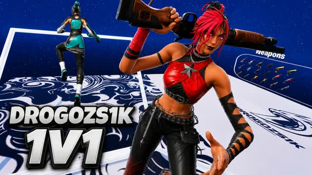 Drogoz 1v1 Clean — Fortnite Creative map cover art