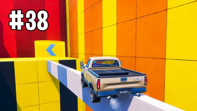HARD PARKOUR #38 — Fortnite Creative map cover art
