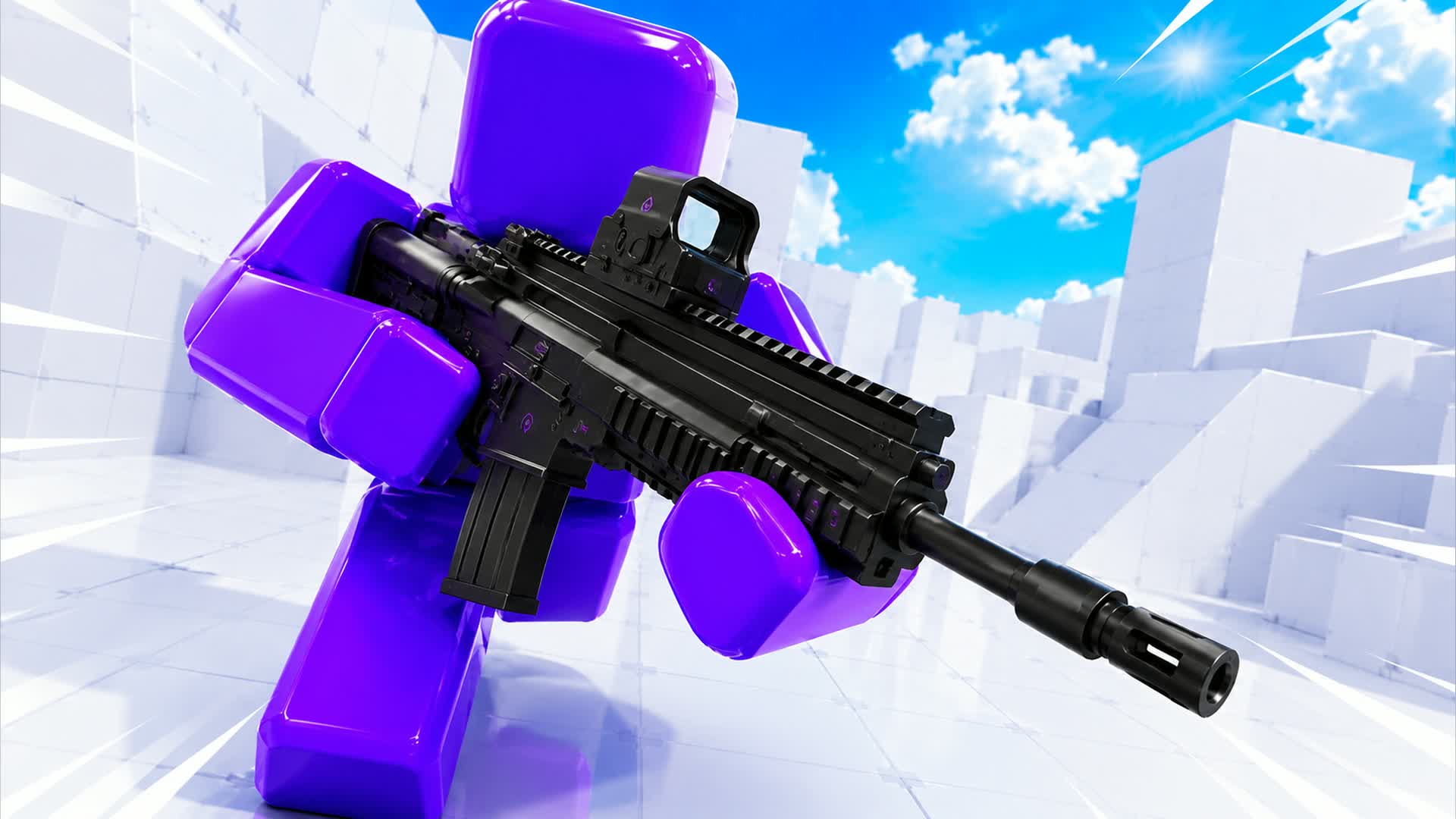RED VS BLUE KINETIC EDGE 🔴🔵 — Fortnite Creative map