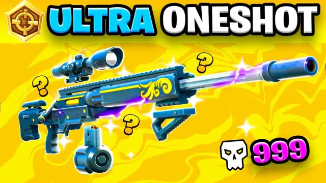 ULTIMATE SNIPER ONE SHOT🎯FREE FOR ALL — Fortnite Creative map cover art