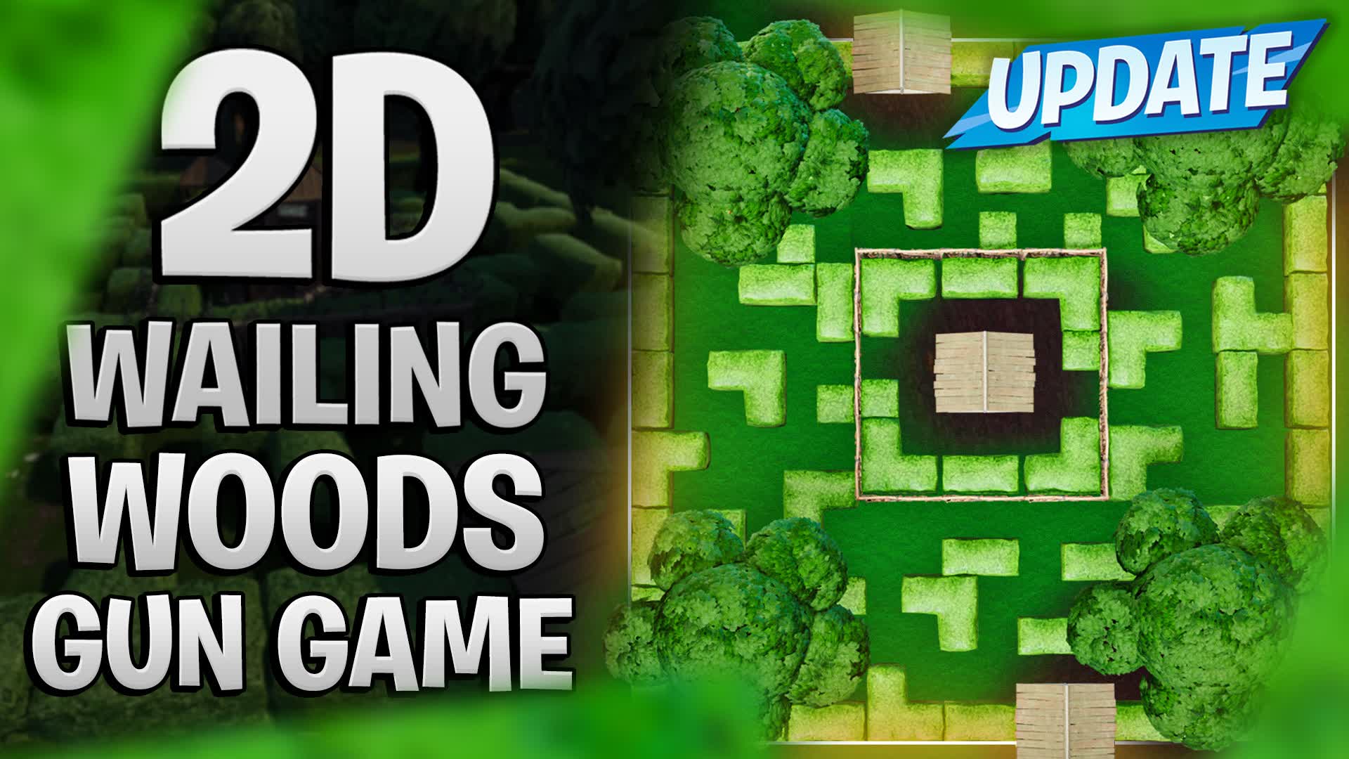 2D GUN GAME | OGWAILING WOODS🌳 — Fortnite Creative map