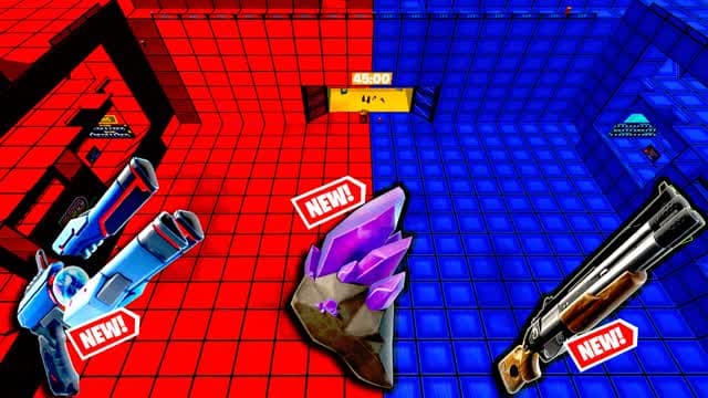 Red VS Blue Franz_4K — Fortnite Creative map