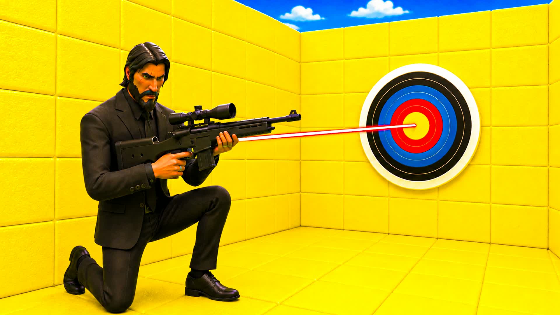🎯 LEGENDARY TRICKSHOT PARKOUR  🎯 — Fortnite Creative map