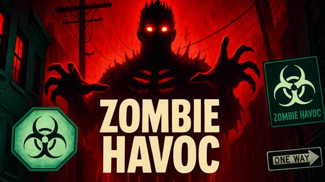 Zombie havoc🧟‍♂️ — Fortnite Creative map