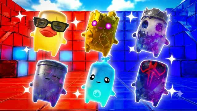 RED VS BLUE CERRYX22 — Fortnite Creative map cover art