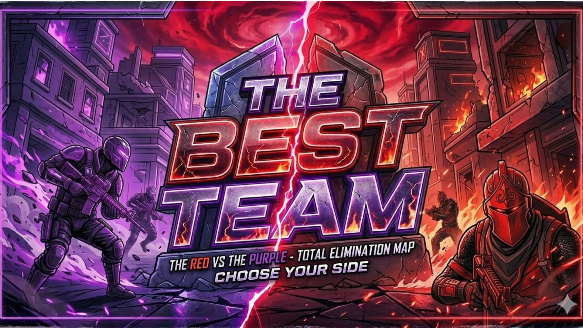 THE BEST TEAM — Fortnite Creative map