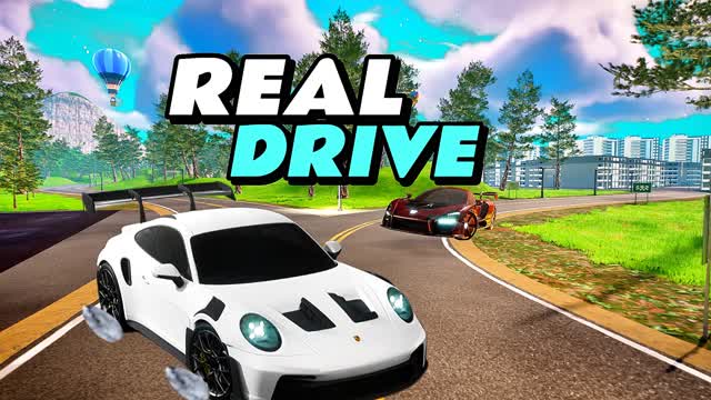 REAL DRIVE - RACING SIMULATOR — Fortnite Creative map