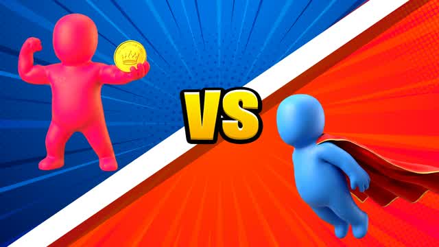 RED VS BLUE 🔵🔴 MINIS — Fortnite Creative map cover art