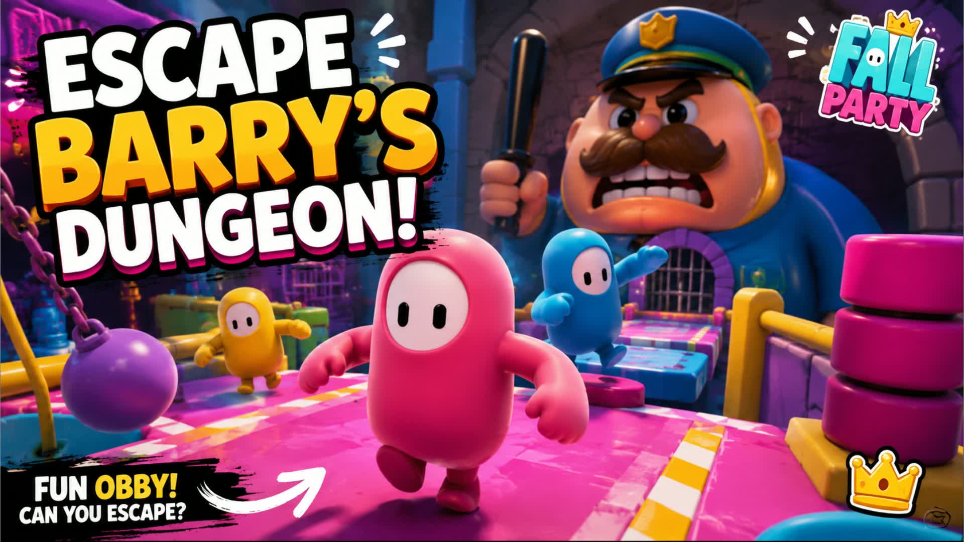 Escape Barry's Dungeon! ⭐ — Fortnite Creative map