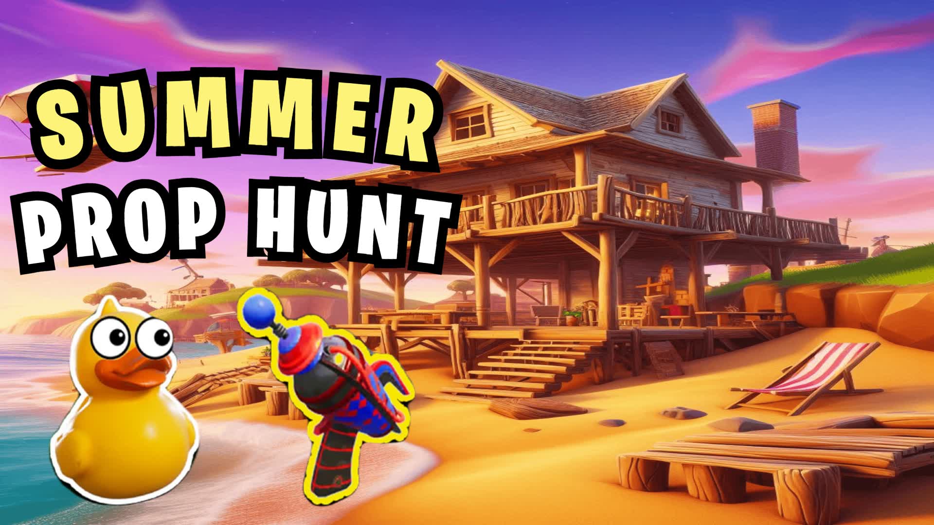 SUMMER PROP HUNT — Fortnite Creative map