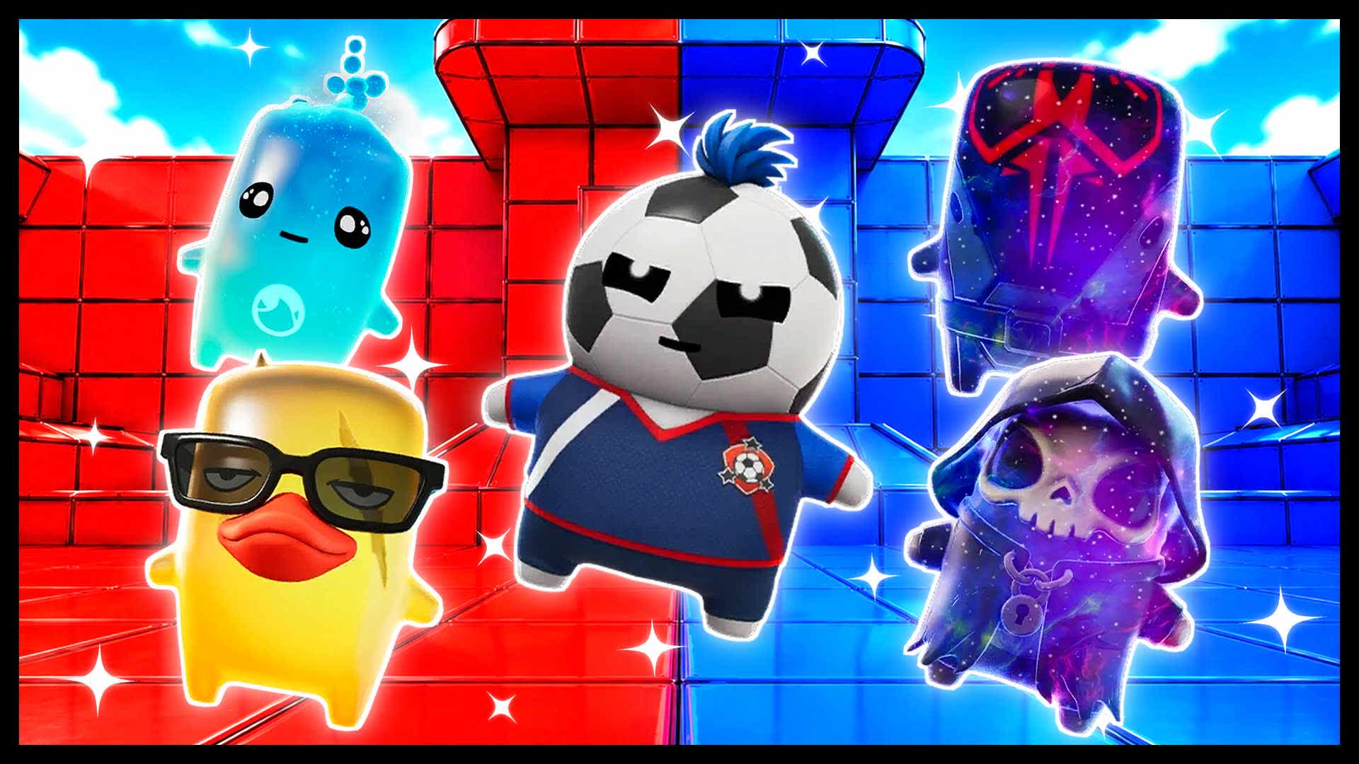 BLUE VS RED QUICKDRAW 🔵🔴 — Fortnite Creative map